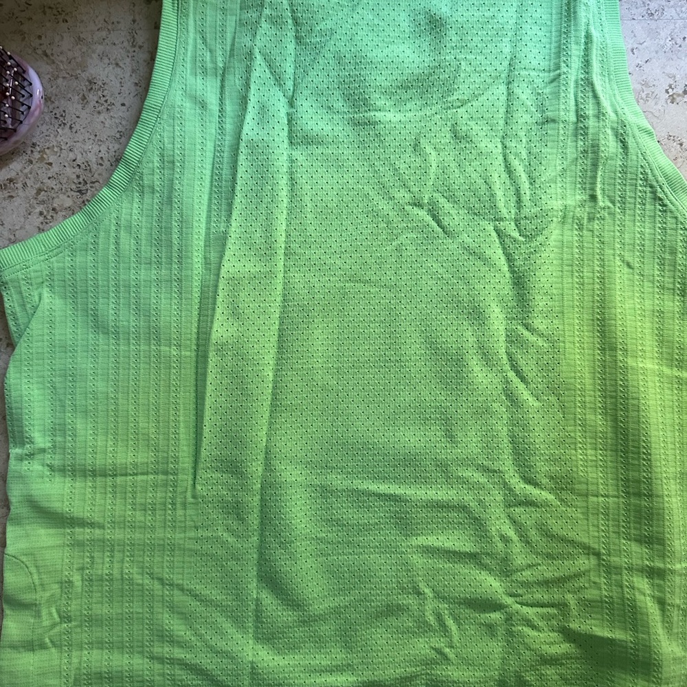 lululemon athletica Green Tank Top